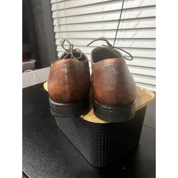 Cole Haan Brown Leather Derby Air Ruber Sole Dress Shoes Mens Sz 9 main image 7
